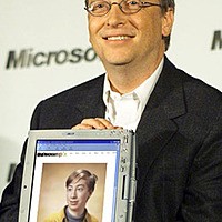 Photo effect - Bill Gates