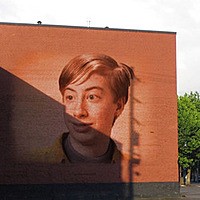 Photo effect - Bricks Wall Graffiti