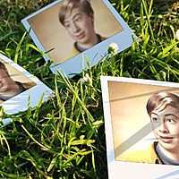 Photo effect - Photos On The Grass