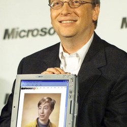 Photo effect - Presentation of Bill Gates 