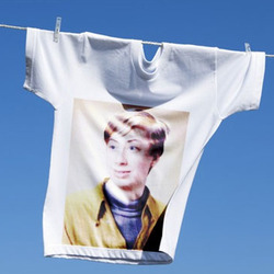 Photo effect - Drying of favorite tshirt