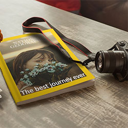 Photo effect - On the cover of National Geographic