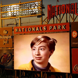 Photo effect - 'Nationals park' scoreboard