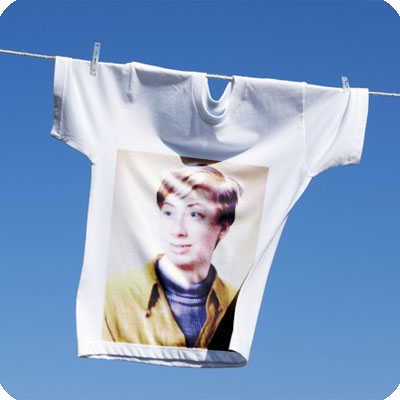 Photo effect - Drying of favorite tshirt