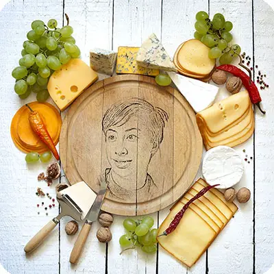 Photo effect - Gourmet cheese for you