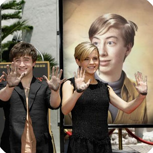Photo effect - Harry Potter film actors